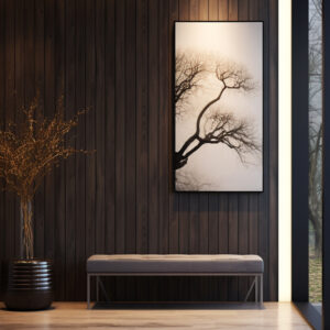 Charcoal Fluted Panel